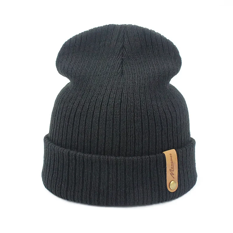 Knit Beanie Hat Warm - Girls Boys Crochet Beanie Hat Soft