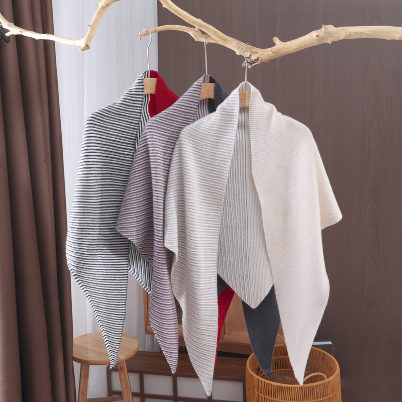 Autumn And Winter Wool Knitted - Wool Scarf Men 评论和价格