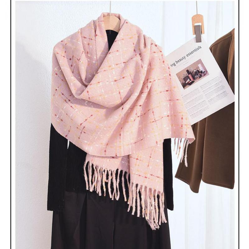 New Warm Winter Tassel Scarf H - Cashmere Pashmina Wrap 评论和价格