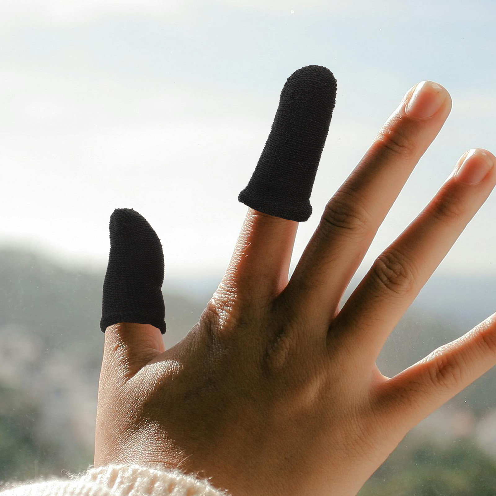 10Pcs Non Sweat Breathable Fib - Touch Screen Gloves 评论和价格