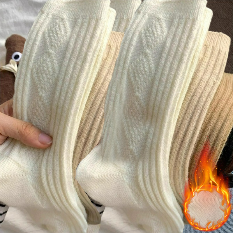 3pairs Cashmere Wool Socks for - Thermal Sock Wool 评论和价格