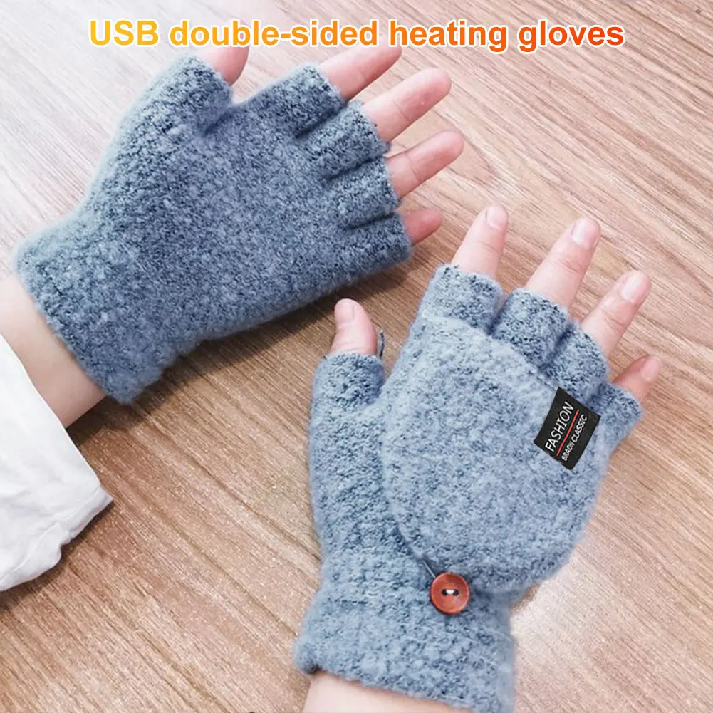USB Electric Heated Gloves Win - Hand Warmer Electric 评论和价格
