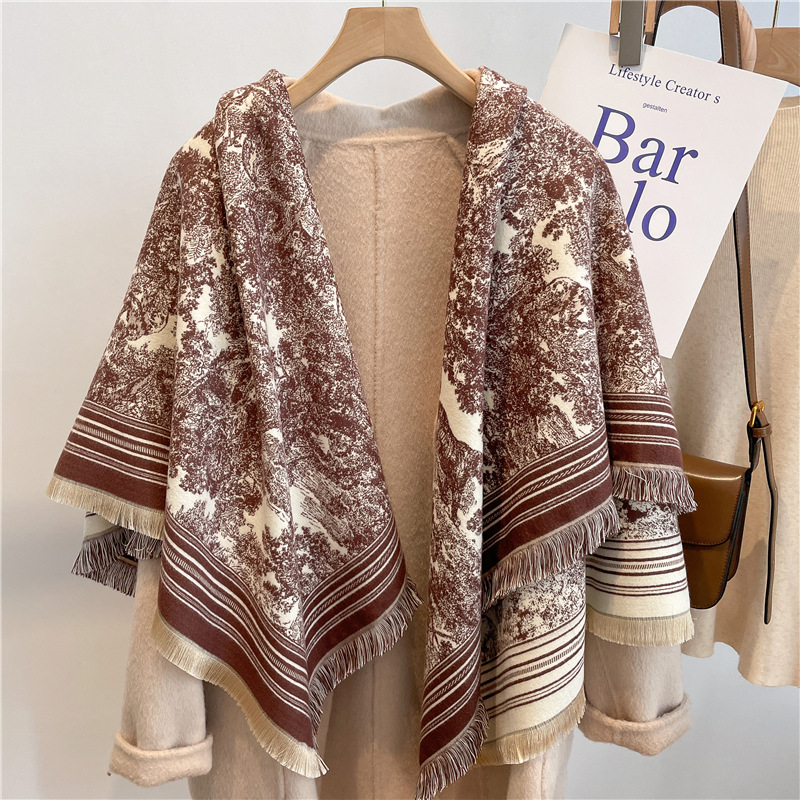 Luxury Scarf Women Cashmere Bl - Cashmere Pashmina Wrap 评论和价格
