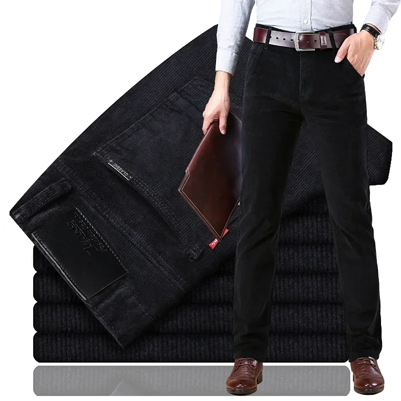 2025 Spring Autumn Men's Cordu - Corduroy Pant Warm 评论和价格