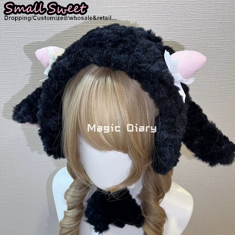 Women Subcultural Y2K Girl Lam - Winter Headband Fleece 评论和价格