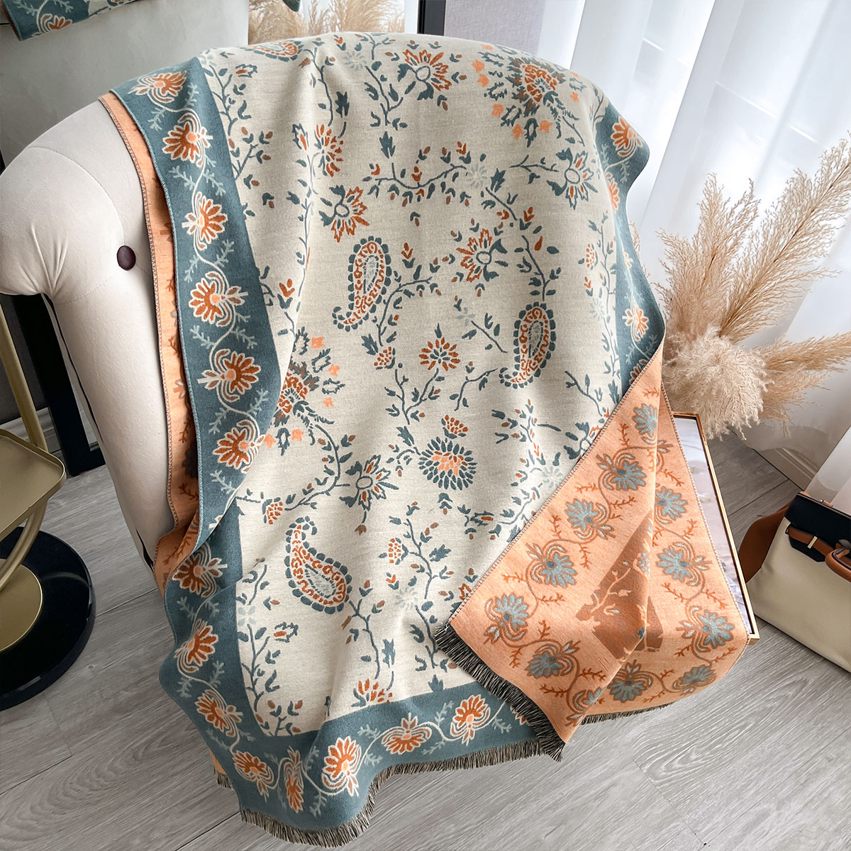Luxury Winter Imitation Cashme - Cashmere Pashmina Wrap 评论和价格