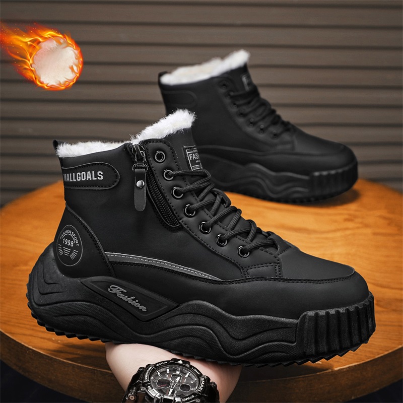 Men's Winter Snow Boots Therma - Waterproof Winter Boot 评论和价格