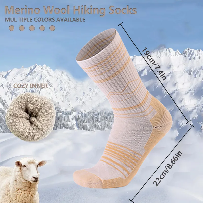 Merino Wool Boot Socks Thermal - Thermal Sock Wool 评论和价格
