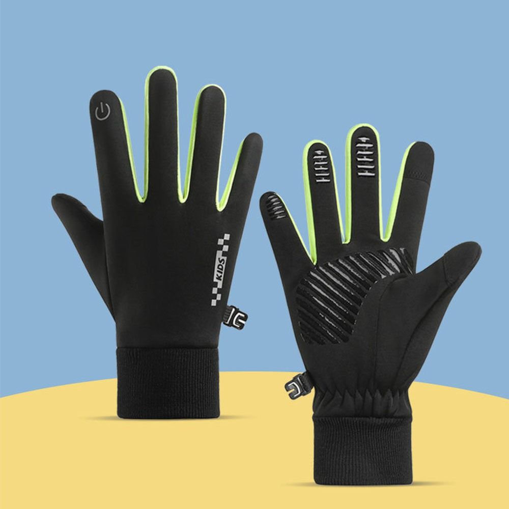 Non-slip Winter Children Bicyc - Touch Screen Gloves 评论和价格