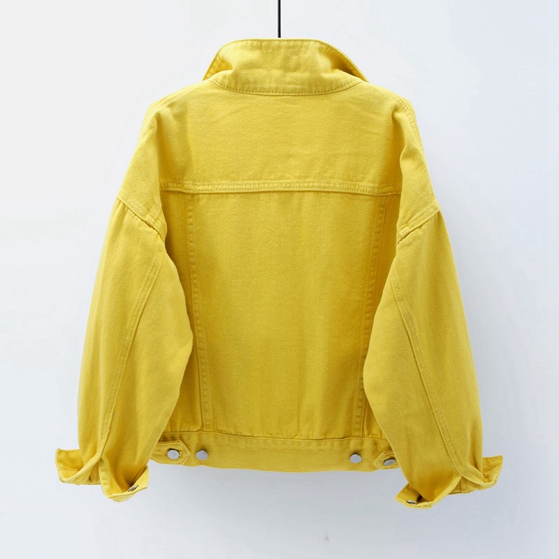Solid Short Women's Denim Coat - Down Jacket Packable 评论和价格