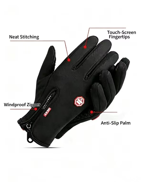 Touch Screen Windproof Sports  - Touch Screen Gloves 评论和价格